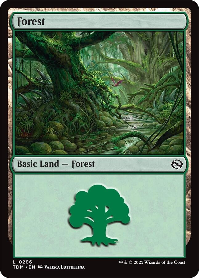 Image for Forest (0286) (286) - Magic: The Gathering
