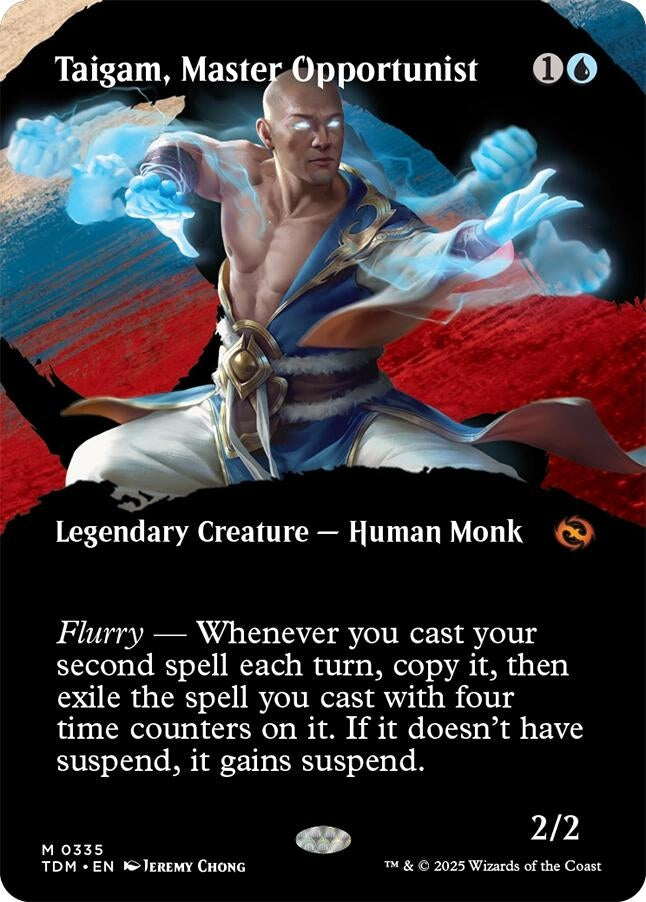 Image for Taigam, Master Opportunist (Borderless) (335) - Magic: The Gathering