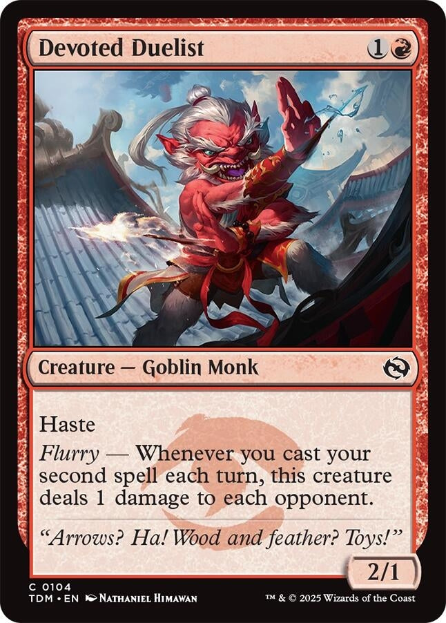 Image for Devoted Duelist (104) - Magic: The Gathering