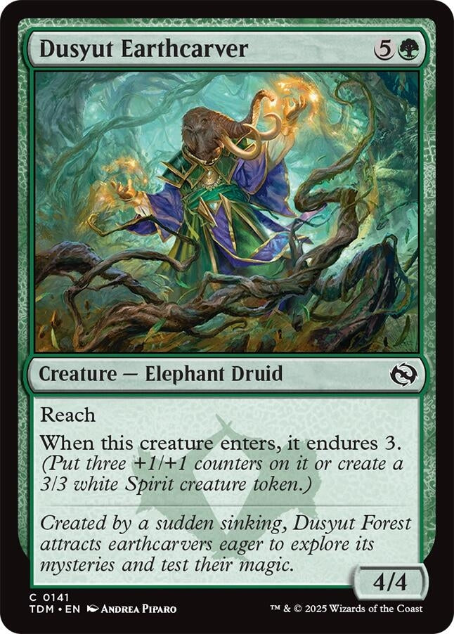 Image for Dusyut Earthcarver (141) - Magic: The Gathering