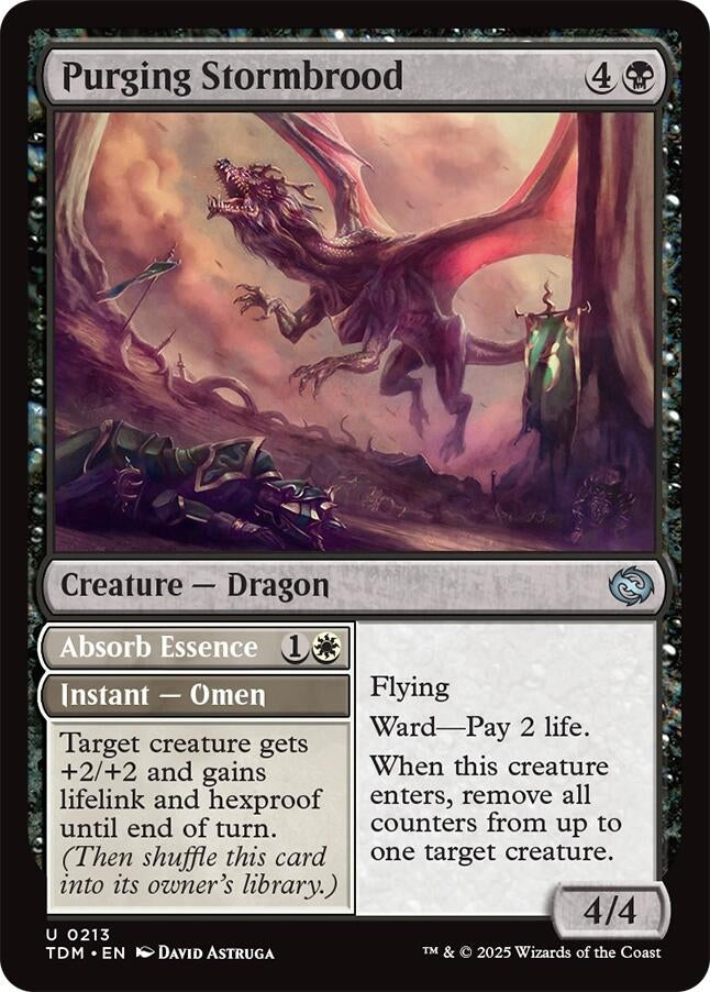 Image for Purging Stormbrood (213) - Magic: The Gathering