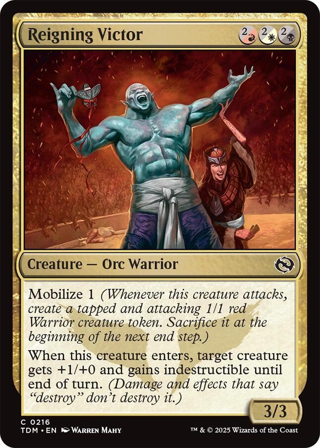 Reigning Victor (216)