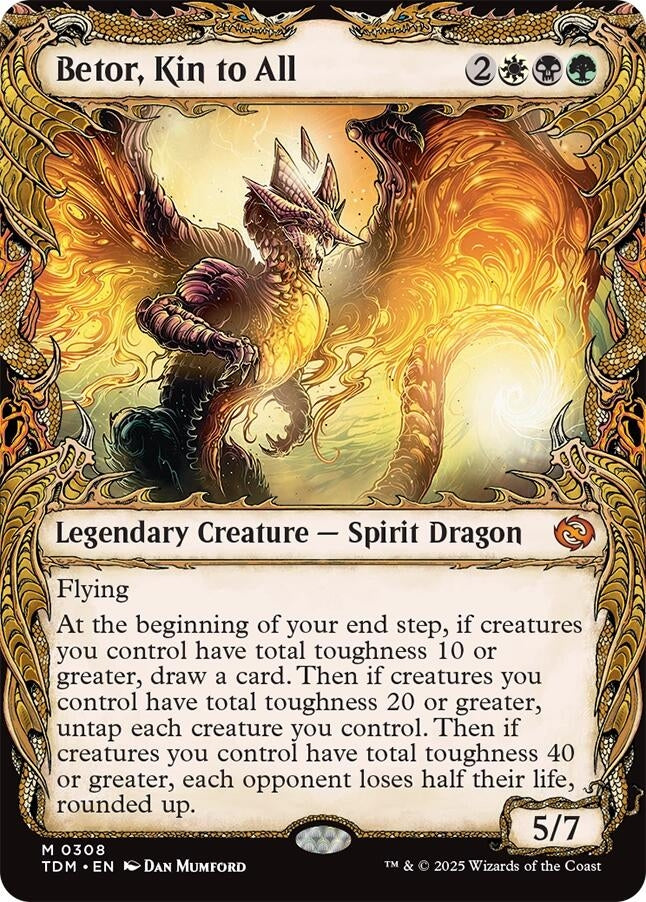 Image for Betor, Kin to All (Showcase) (308) - Magic: The Gathering