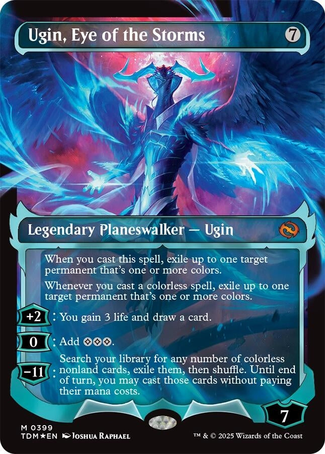 Image for Ugin, Eye of the Storms (Showcase) (399) - Magic: The Gathering