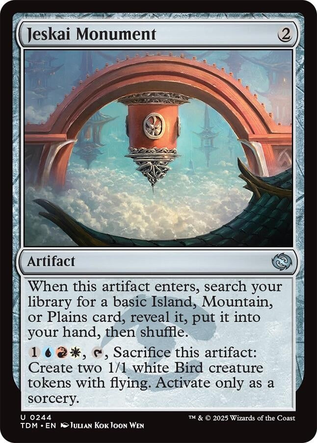 Image for Jeskai Monument (244) - Magic: The Gathering