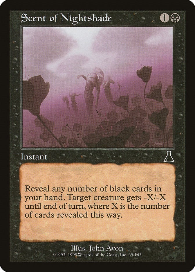 Image for Scent of Nightshade (69) - Magic: The Gathering