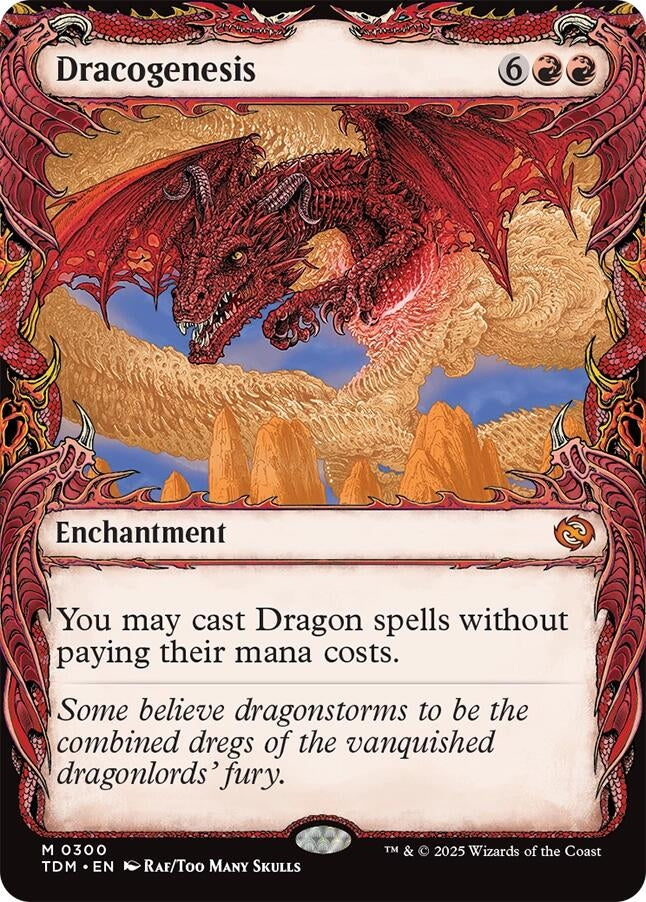 Image for Dracogenesis (0300) (Showcase) (300) - Magic: The Gathering