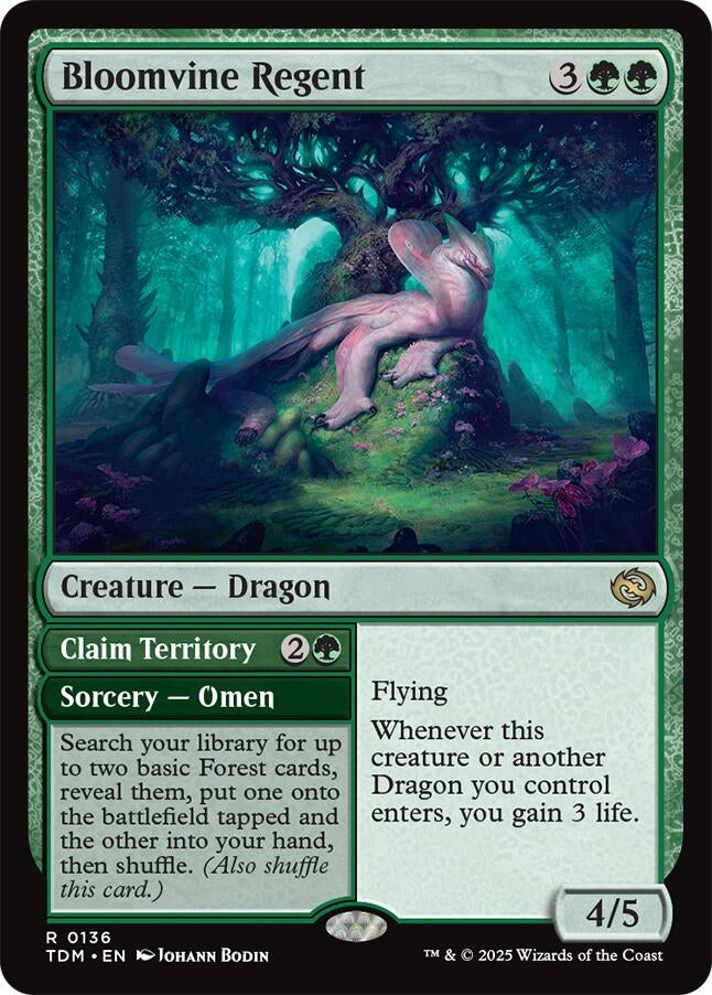 Image for Bloomvine Regent (136) - Magic: The Gathering