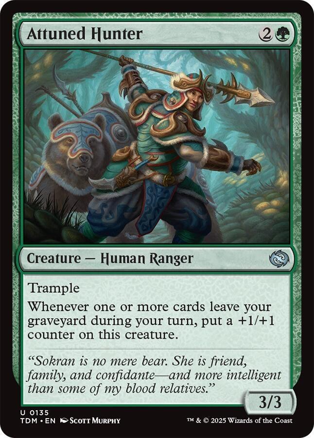 Image for Attuned Hunter (135) - Magic: The Gathering