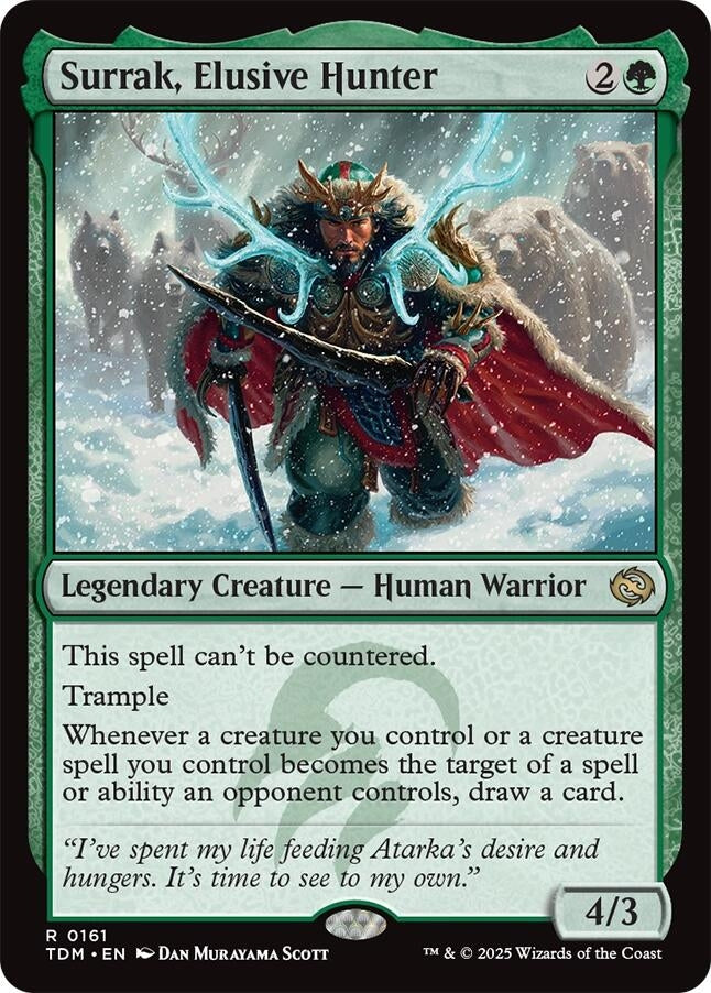 Image for Surrak, Elusive Hunter (161) - Magic: The Gathering