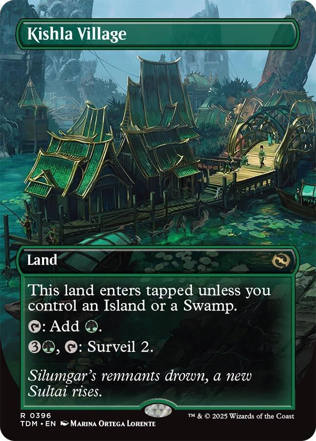 Image for Kishla Village (Borderless) (396) - Magic: The Gathering