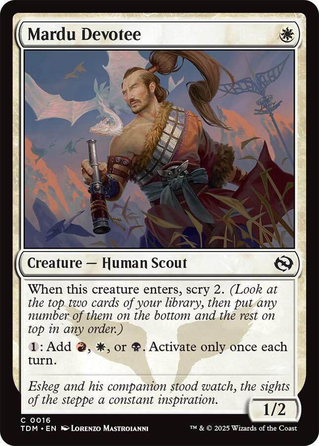 Image for Mardu Devotee (16) - Magic: The Gathering