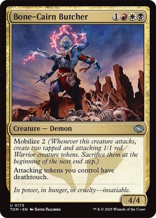 Image for Bone-Cairn Butcher (173) - Magic: The Gathering
