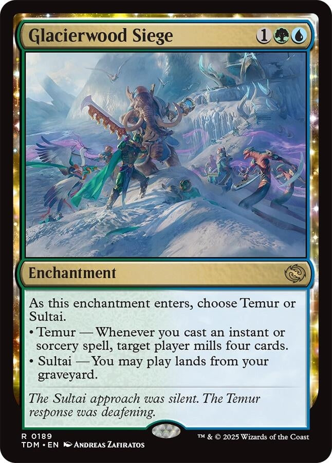 Image for Glacierwood Siege (189) - Magic: The Gathering