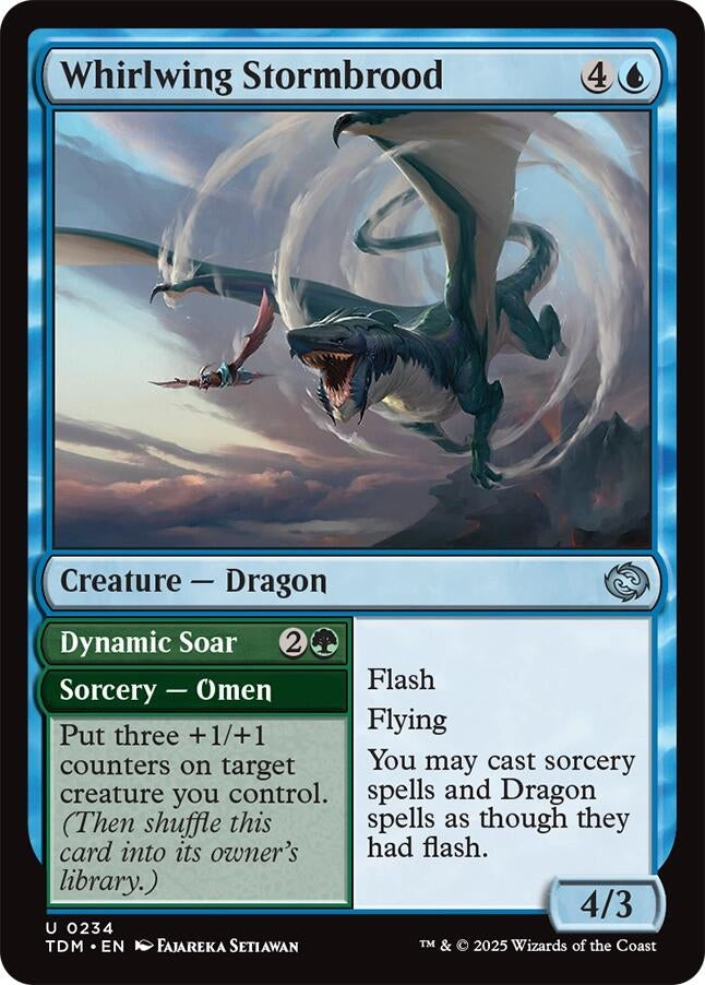 Image for Whirlwing Stormbrood (234) - Magic: The Gathering