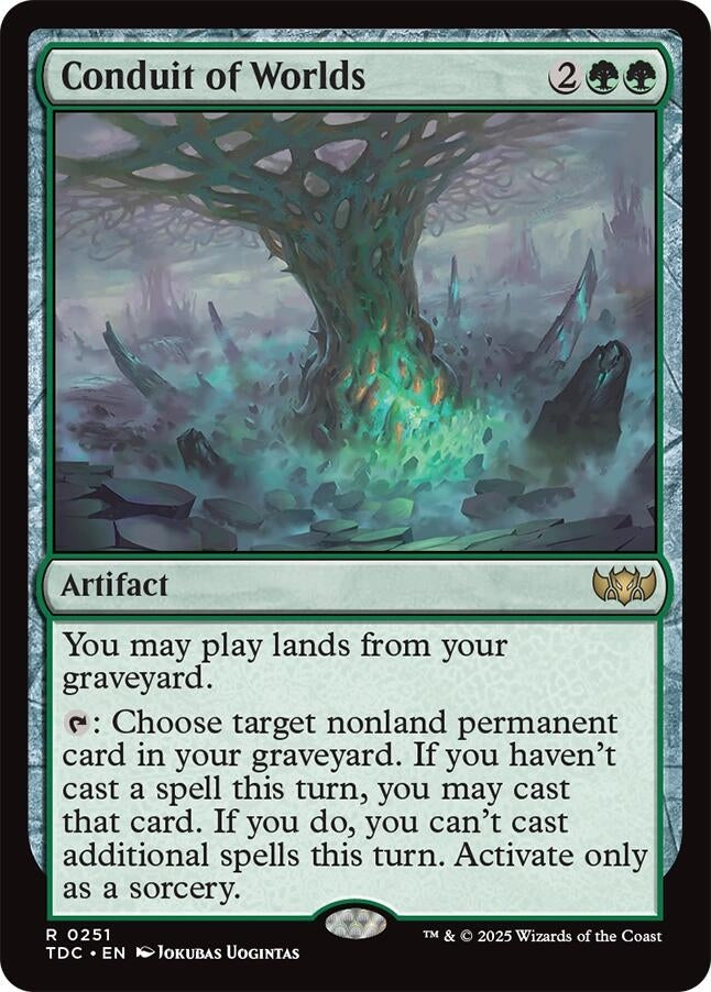 Image for Conduit of Worlds (251) (TDC) - Magic: The Gathering