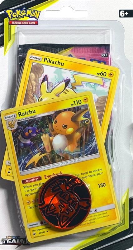 Image for Team Up Premium Checklane Blister [Raichu] - Pokemon