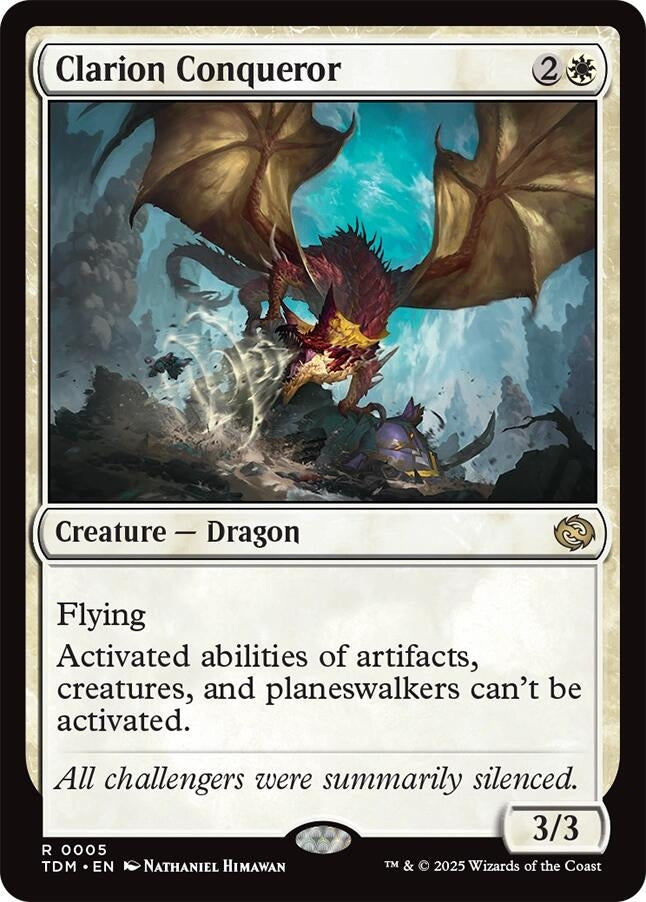 Image for Clarion Conqueror (5) - Magic: The Gathering