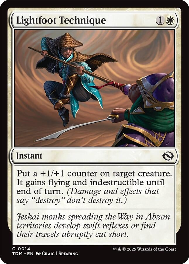 Image for Lightfoot Technique (14) - Magic: The Gathering