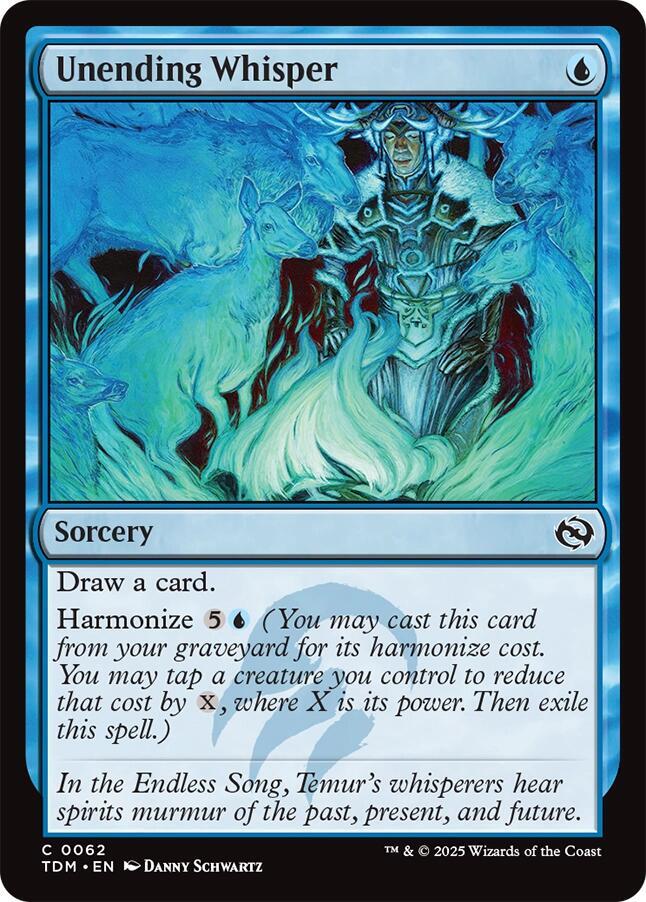 Image for Unending Whisper (62) - Magic: The Gathering