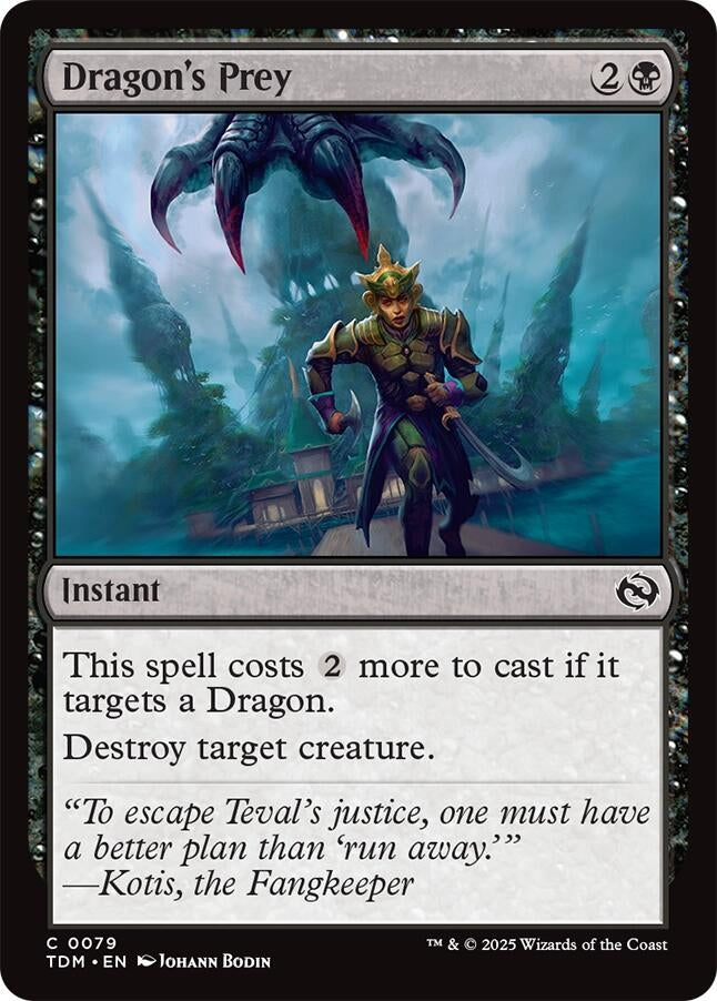 Image for Dragon's Prey (79) - Magic: The Gathering