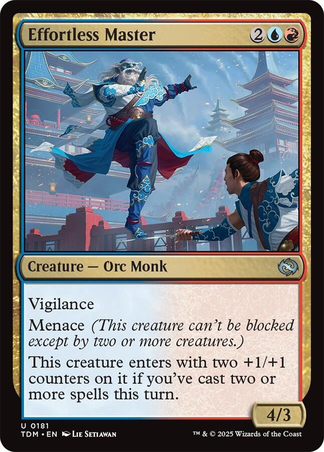 Image for Effortless Master (181) - Magic: The Gathering