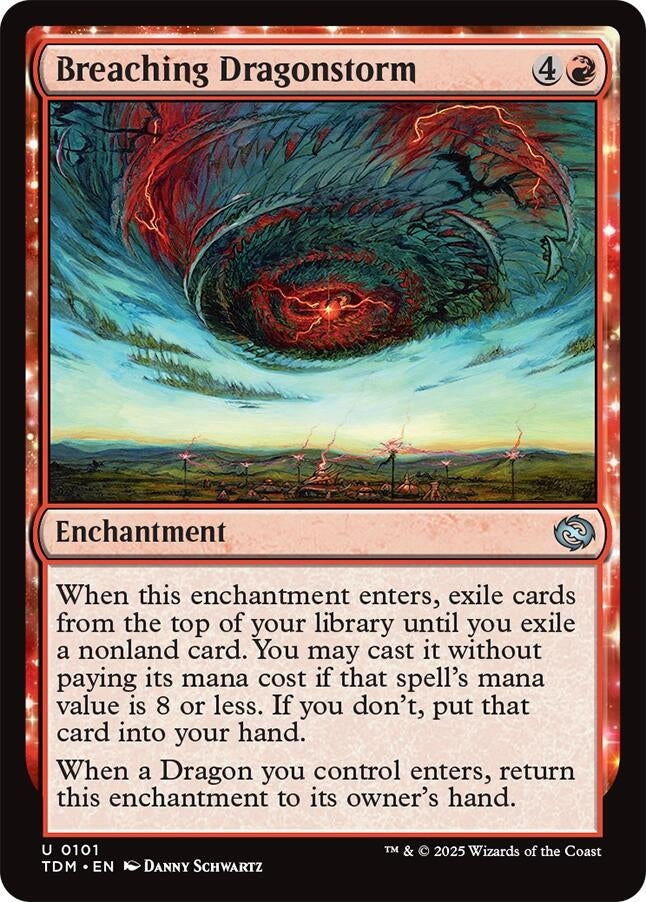 Image for Breaching Dragonstorm (101) - Magic: The Gathering