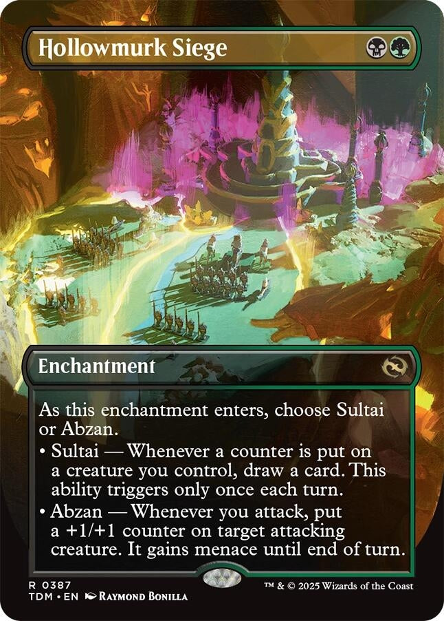 Image for Hollowmurk Siege (Borderless) (387) - Magic: The Gathering