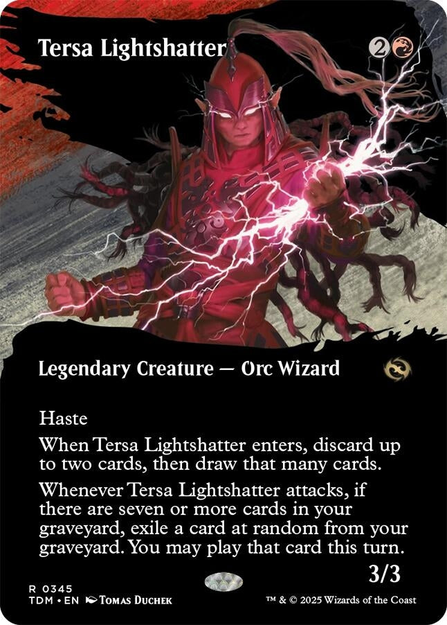 Image for Tersa Lightshatter (Borderless) (345) - Magic: The Gathering