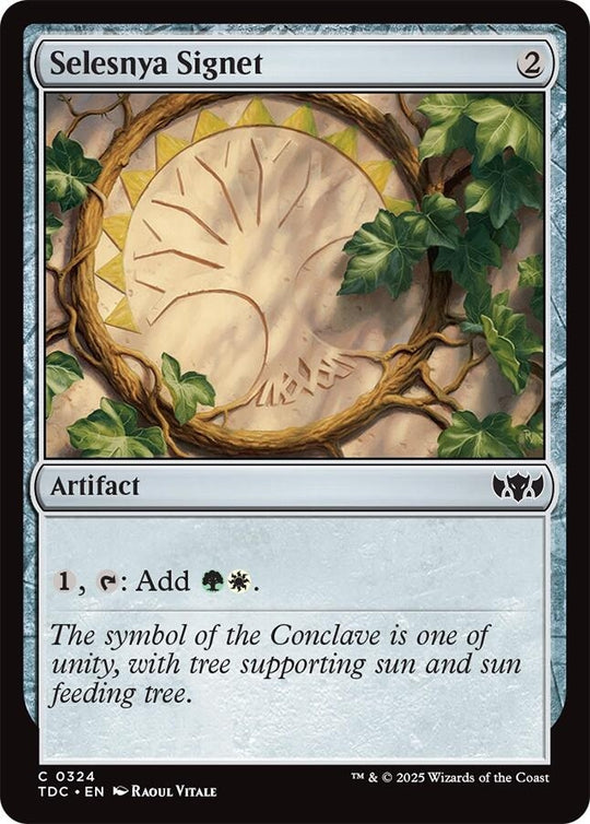 Image for Selesnya Signet (324) - Magic: The Gathering