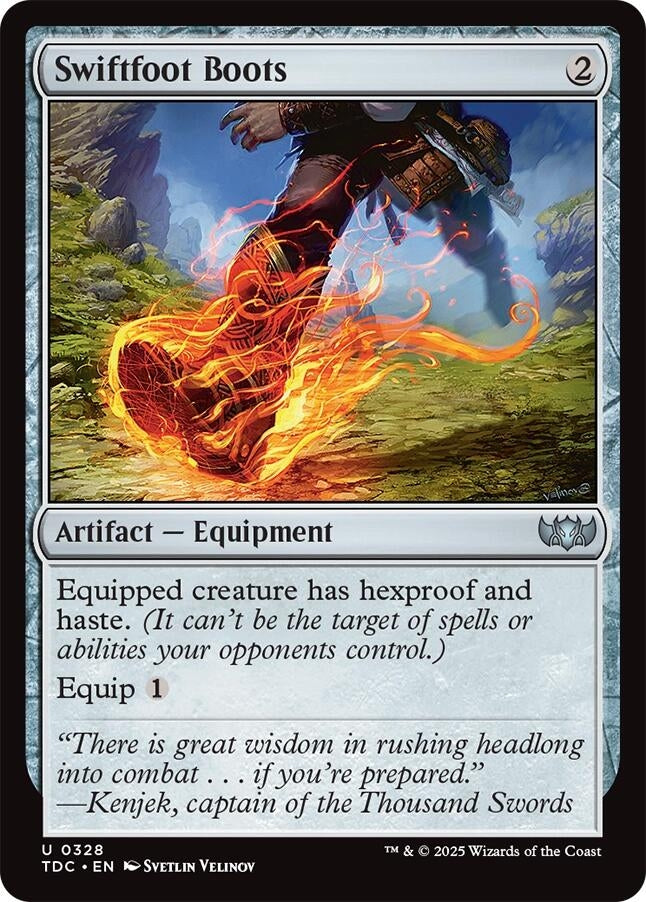 Image for Swiftfoot Boots (328) - Magic: The Gathering