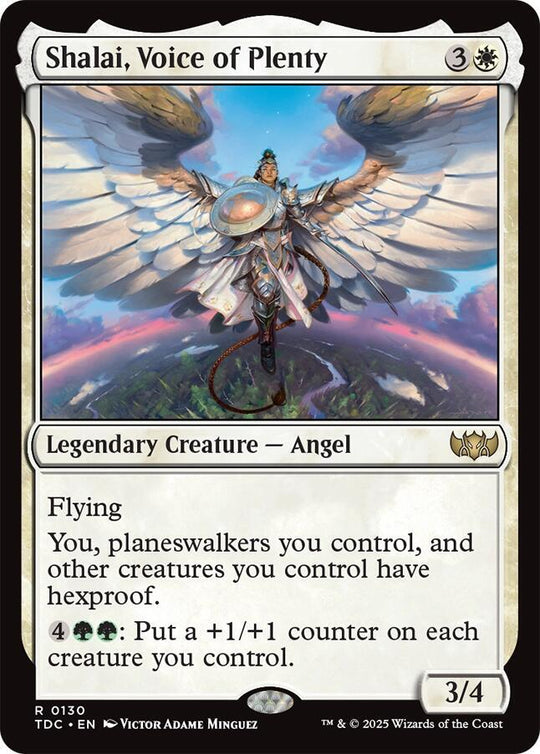 Image for Shalai, Voice of Plenty (130) - Magic: The Gathering