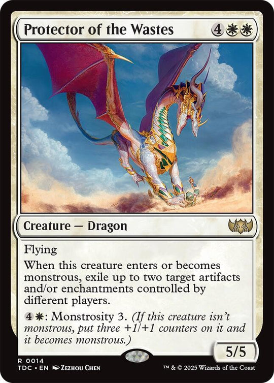 Image for Protector of the Wastes (14) - Magic: The Gathering