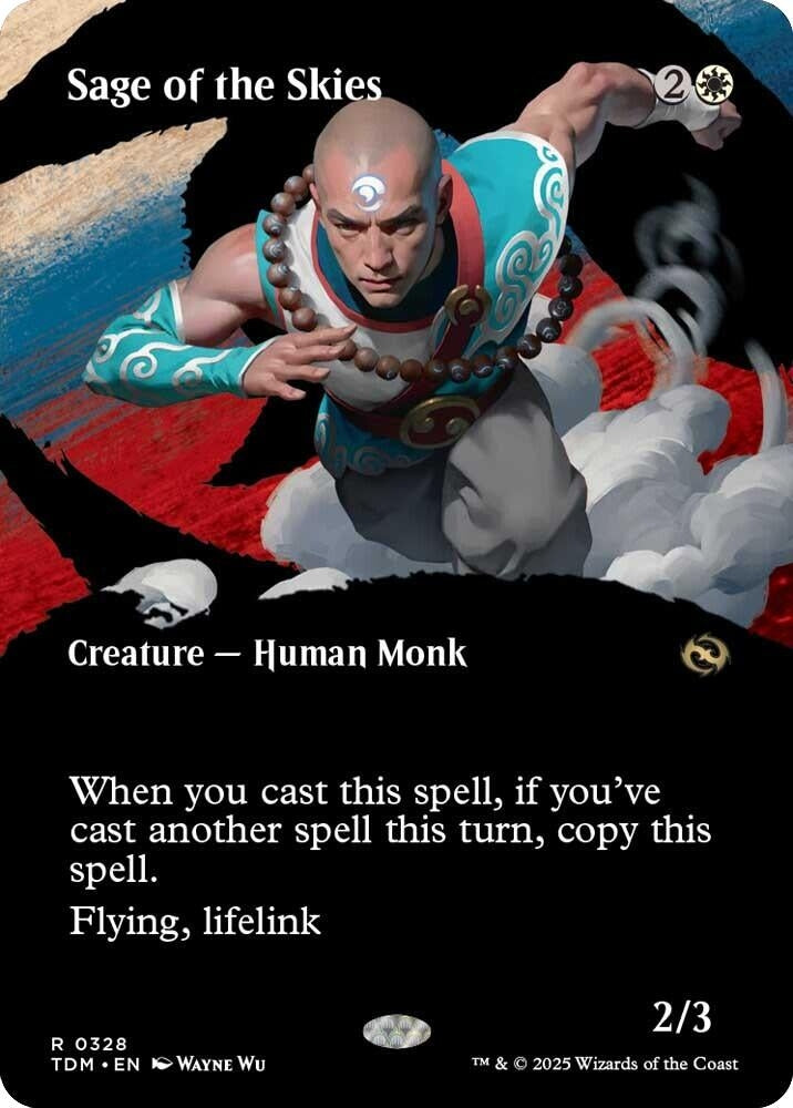 Image for Sage of the Skies (Borderless) (328) - Magic: The Gathering