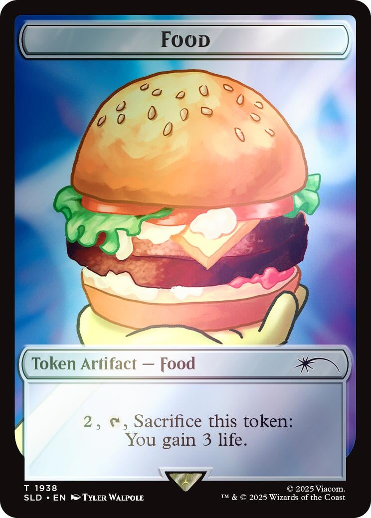 Image for Food Token (1938) (Rainbow Foil) (1938) - Magic: The Gathering