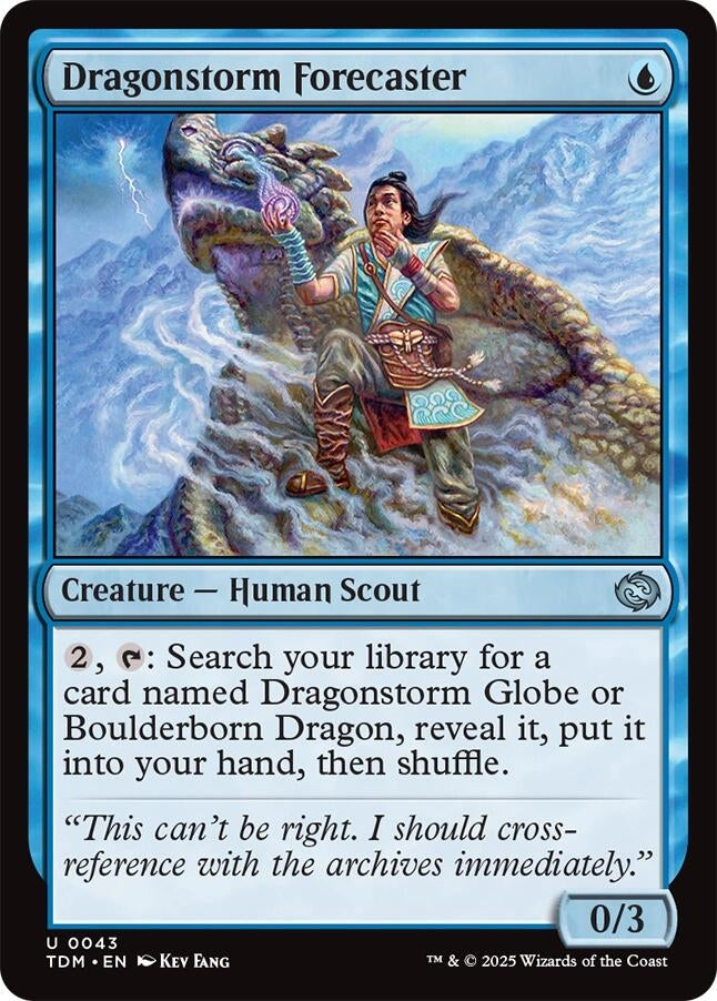 Image for Dragonstorm Forecaster (43) - Magic: The Gathering