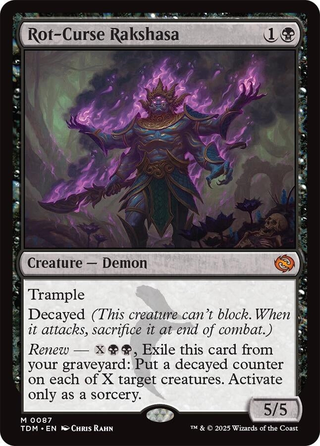 Image for Rot-Curse Rakshasa (87) - Magic: The Gathering