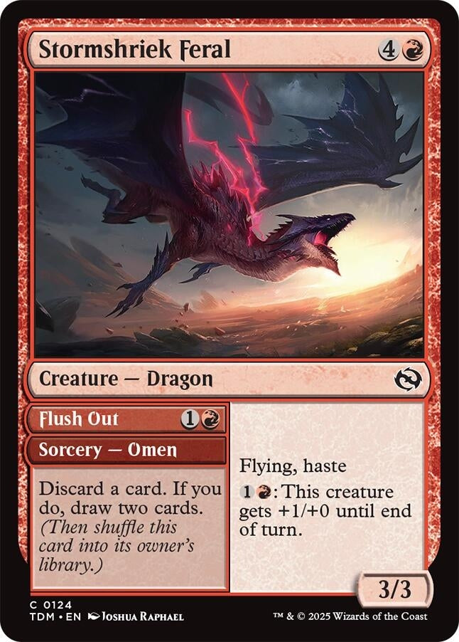 Image for Stormshriek Feral (124) - Magic: The Gathering