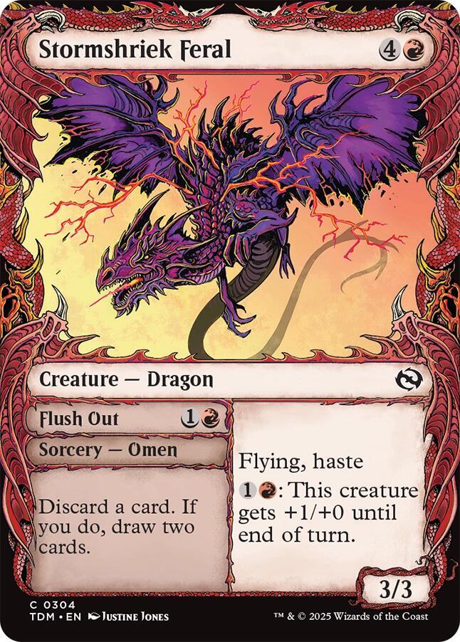 Image for Stormshriek Feral (Showcase) (304) - Magic: The Gathering