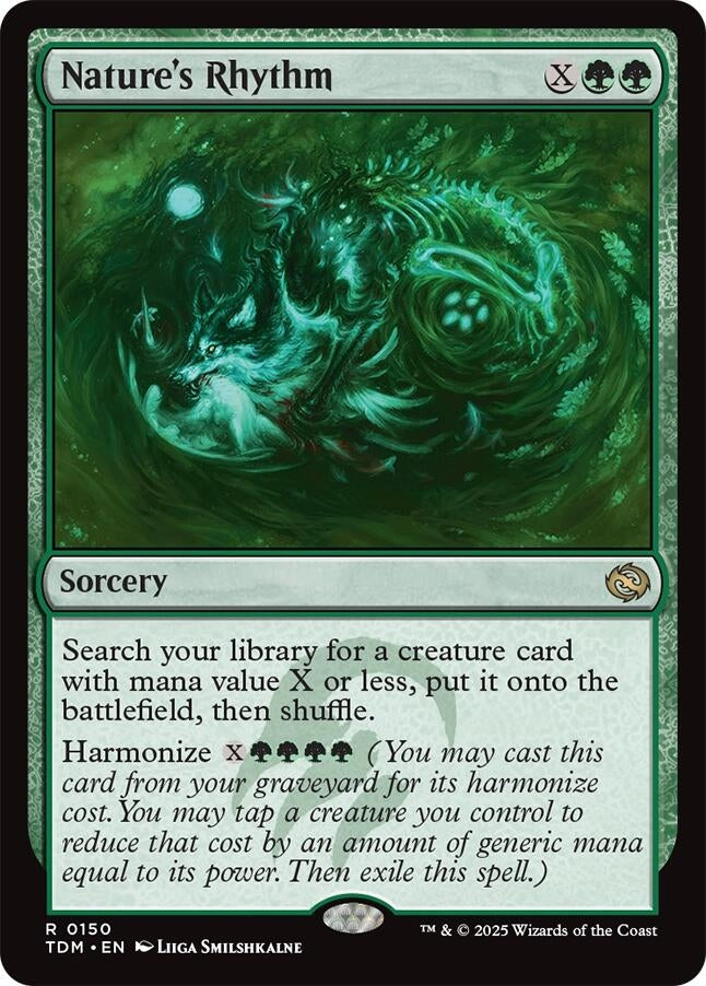 Image for Nature's Rhythm (150) - Magic: The Gathering