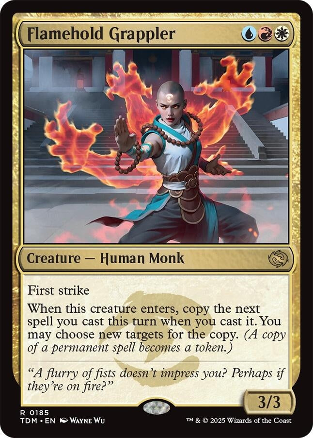 Image for Flamehold Grappler (185) - Magic: The Gathering
