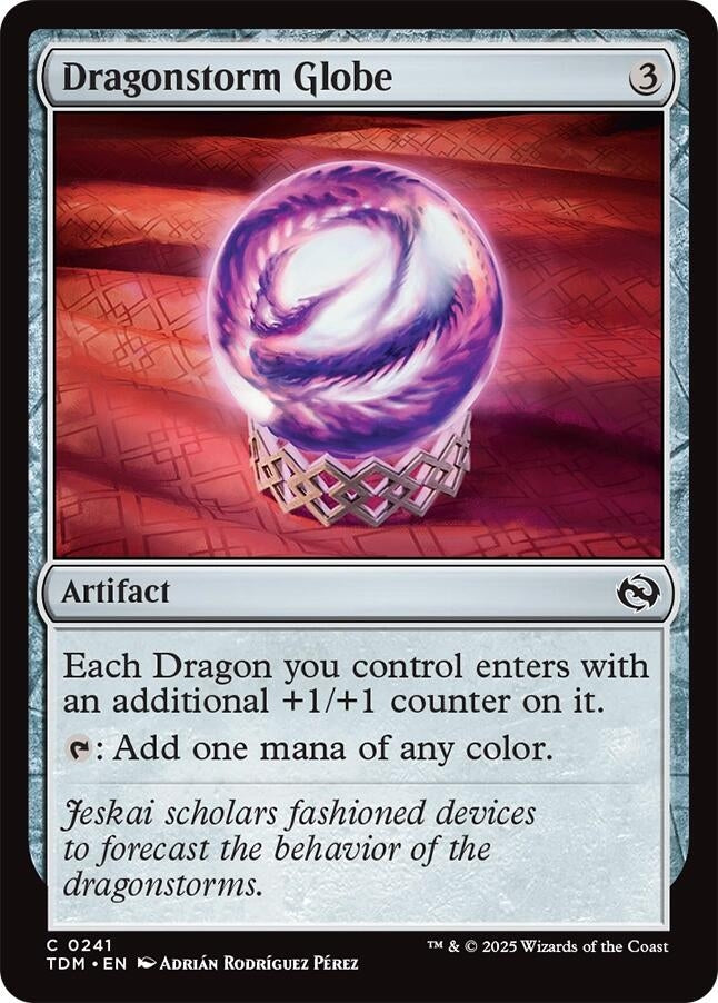 Image for Dragonstorm Globe (241) - Magic: The Gathering