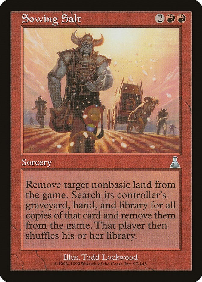Image for Sowing Salt (97) - Magic: The Gathering