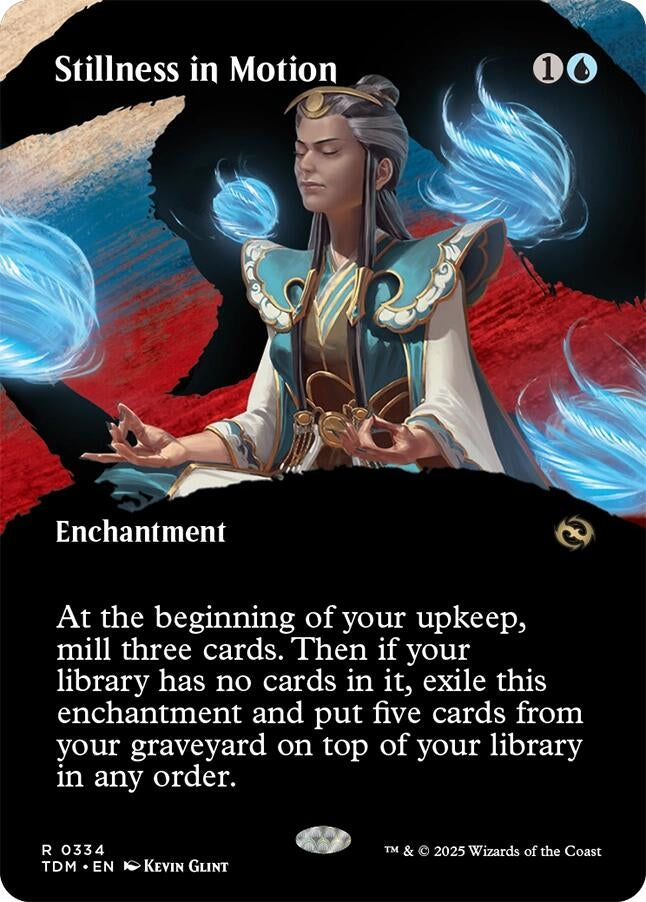 Image for Stillness in Motion (Borderless) (334) - Magic: The Gathering