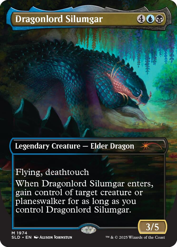Image for Dragonlord Silumgar (1974) (SLD) - Magic: The Gathering