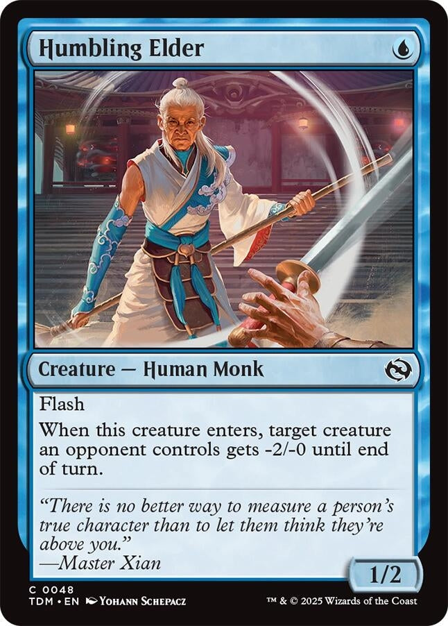 Image for Humbling Elder (48) - Magic: The Gathering