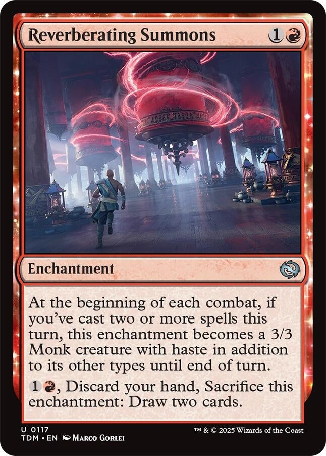 Image for Reverberating Summons (117) - Magic: The Gathering