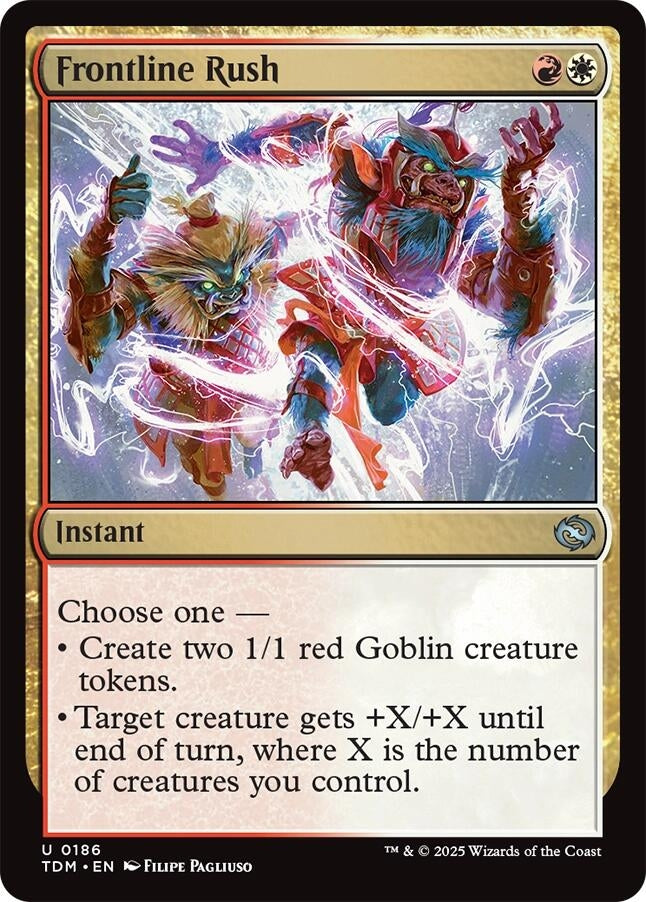 Image for Frontline Rush (186) - Magic: The Gathering