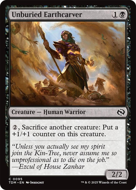 Image for Unburied Earthcarver (95) - Magic: The Gathering