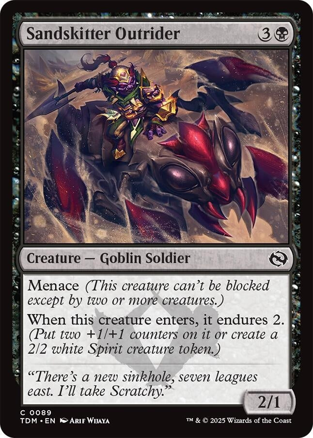 Image for Sandskitter Outrider (89) - Magic: The Gathering